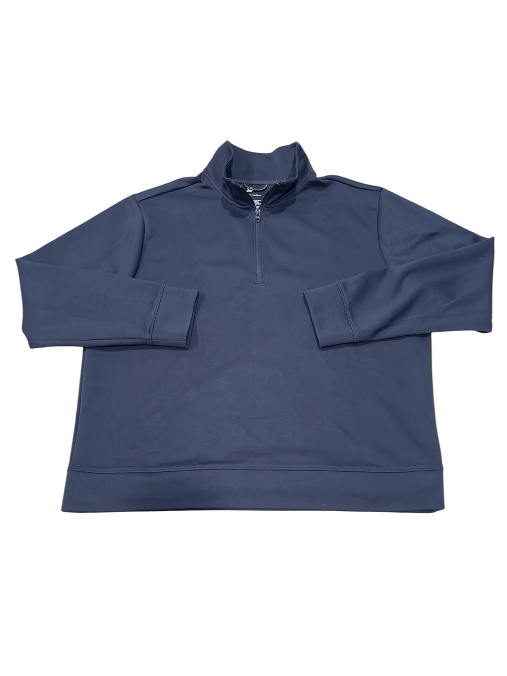 all in motion Men's Navy Half-Zip Performance Sweater